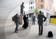 Guests depart Sunday with Laura Kuenssberg at the BBC, Broadcasting House, London, UK.