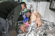 Ukrine Army field hospital in Donetsk region
