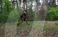 Ukraine National Guard tactical drills 
