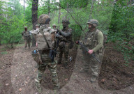 Ukraine National Guard tactical drills 