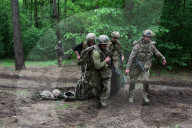Ukraine National Guard tactical drills 