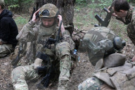Ukraine National Guard tactical drills 