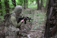 Ukraine National Guard tactical drills 