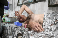 Ukrine Army field hospital in Donetsk region