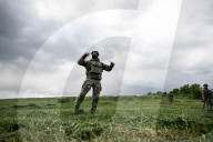 Combat coordination drills of Ukraine’s 141st Brigade