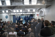 White House Press Bye  Secretary Karoline Leavitt