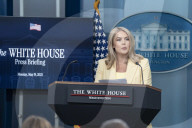 White House Press Bye  Secretary Karoline Leavitt