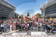 Protest Against Mayor Gualtieri Administration In Rome
