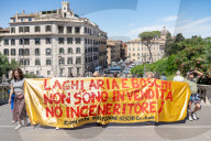 Protest Against Mayor Gualtieri Administration In Rome