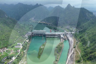 Letan Hydropower Station in Laibin