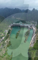 Letan Hydropower Station in Laibin