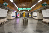 Metro Station Muzeum Prague
