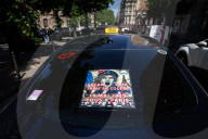 Strike Of The French Taxis Drivers, In Paris