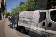 Strike Of The French Taxis Drivers, In Paris