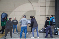 Collection Of Clothing And Food Donations For Flood Victims In The Province Of Buenos Aires.