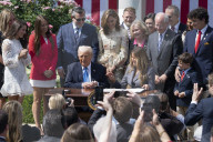 Trump and Melania sign TAKE IT DOWN Act to fight "Revenge Porn"