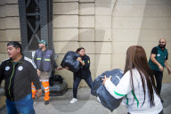 Collection Of Clothing And Food Donations For Flood Victims In The Province Of Buenos Aires.