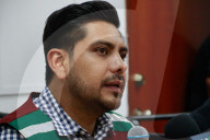 Adolfo Cerqueda Press Conference After Collapsed Book Fair Structure