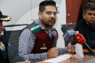 Adolfo Cerqueda Press Conference After Collapsed Book Fair Structure