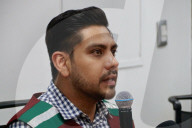 Adolfo Cerqueda Press Conference After Collapsed Book Fair Structure