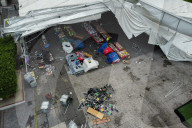 Book Fair Structure Callapsed Because Strong Wind