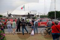 Book Fair Structure Callapsed Because Strong Wind