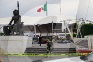 Book Fair Structure Callapsed Because Strong Wind