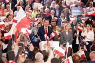 Rafal Trzaskowski Election Night In Sandomierz, Poland
