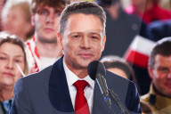 Rafal Trzaskowski Election Night In Sandomierz, Poland