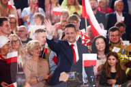 Rafal Trzaskowski Election Night In Sandomierz, Poland