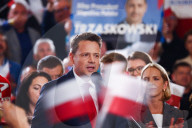 Rafal Trzaskowski Election Night In Sandomierz, Poland