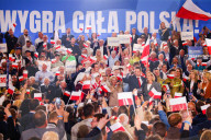 Rafal Trzaskowski Election Night In Sandomierz, Poland