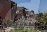 Cleanup after devastating St Louis tornado