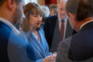 Rachel Reeves UK Chancellor of the Exchequer hosts a Business Breakfast reception for European entrepreneurs, start-ups and investors