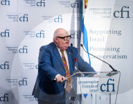Conservative Friends of Israel (CFI) Annual Business Lunch at the Intercontinental Hotel, London, UK.