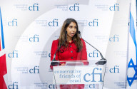 Conservative Friends of Israel (CFI) Annual Business Lunch at the Intercontinental Hotel, London, UK.