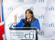 Conservative Friends of Israel (CFI) Annual Business Lunch at the Intercontinental Hotel, London, UK.
