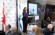 Conservative Friends of Israel (CFI) Annual Business Lunch at the Intercontinental Hotel, London, UK.