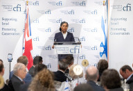 Conservative Friends of Israel (CFI) Annual Business Lunch at the Intercontinental Hotel, London, UK.