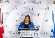 Conservative Friends of Israel (CFI) Annual Business Lunch at the Intercontinental Hotel, London, UK.