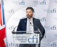 Conservative Friends of Israel (CFI) Annual Business Lunch at the Intercontinental Hotel, London, UK.