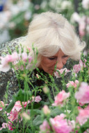 King Charles and Queen Camilla at Chelsea Flower Show in London, UK.