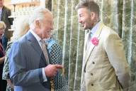 King Charles and Queen Camilla at Chelsea Flower Show in London, UK.