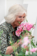King Charles and Queen Camilla at Chelsea Flower Show in London, UK.