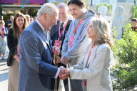 King Charles and Queen Camilla at Chelsea Flower Show in London, UK.