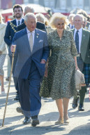 King Charles and Queen Camilla at Chelsea Flower Show in London, UK.