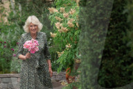 King Charles and Queen Camilla at Chelsea Flower Show in London, UK.