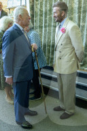 King Charles and Queen Camilla at Chelsea Flower Show in London, UK.