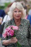 King Charles and Queen Camilla at Chelsea Flower Show in London, UK.