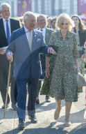 King Charles and Queen Camilla at Chelsea Flower Show in London, UK.